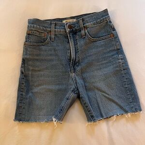Madewell ‘Perfect Vintage Jean’ Shorts